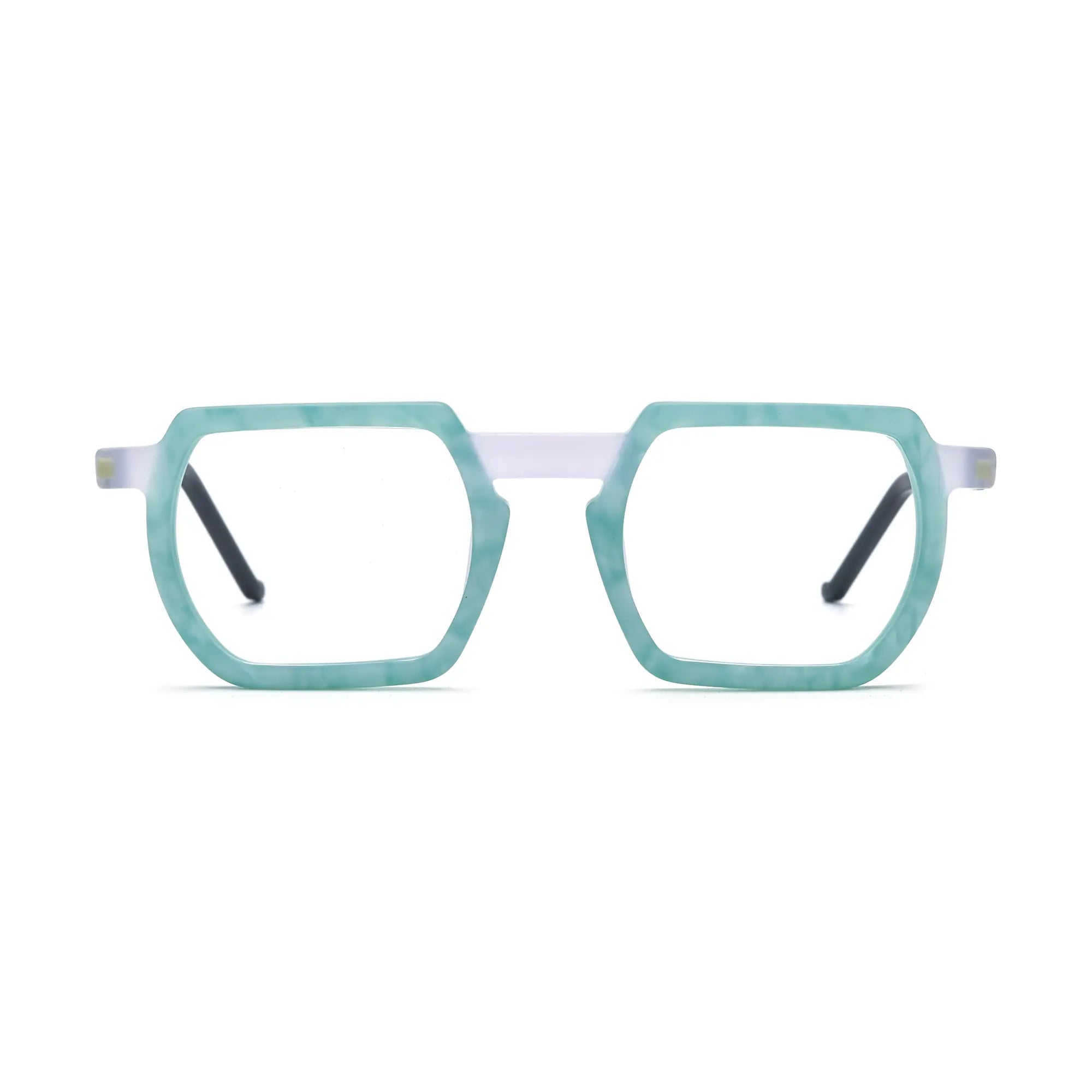 VoyueLens™ Ice Marble Eyeglasses – Front View – SKU VL19373-C4